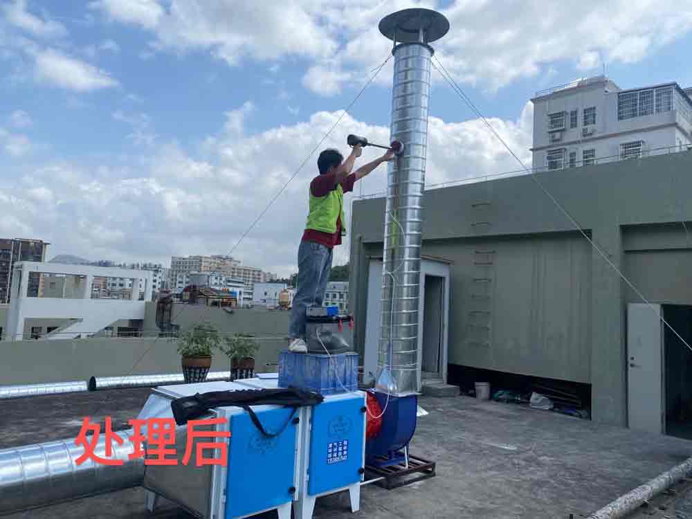 深圳市新榮源科技有限公司廢氣檢測